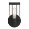 Designers Fountain Tafo 9.5in 1-Light Matte Black Industrial Indoor Wall Sconce with Metal Cage D273M-WS-MB - alternate 1